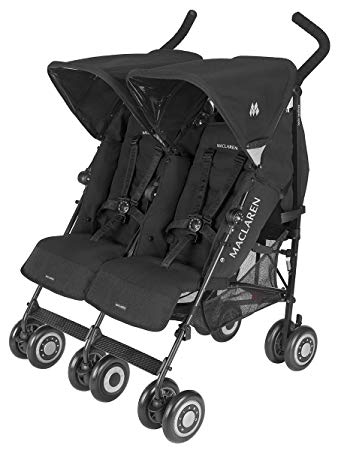 maclaren twin techno black